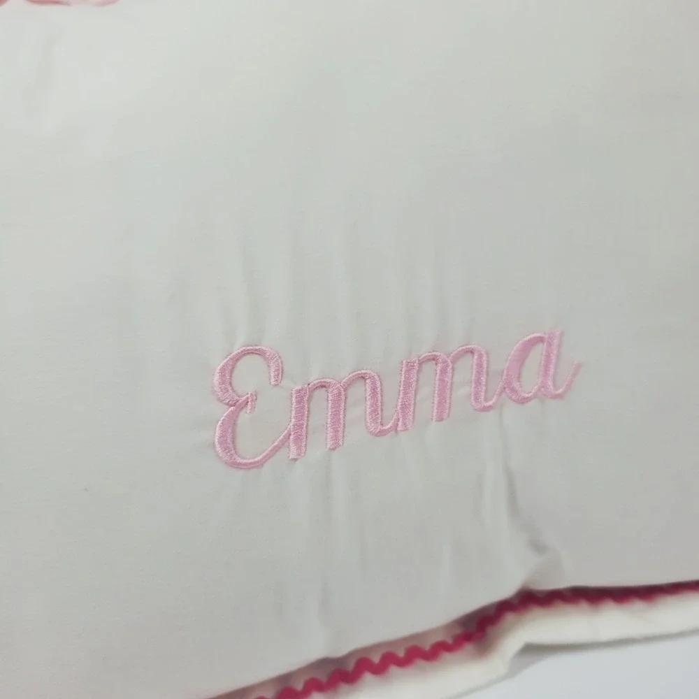 Pottery Barn Kids Embroidered Throw Pillow 